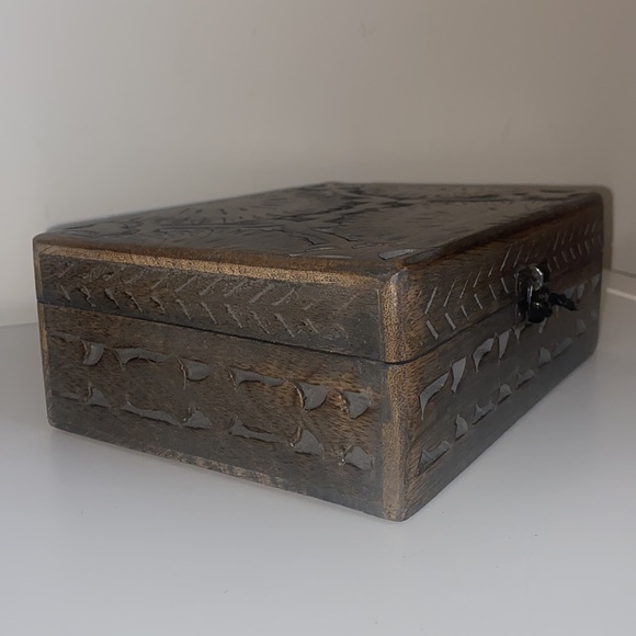 Wooden Jewelry Box / Keepsake Box - Set of 2 - Picture 5 of 16